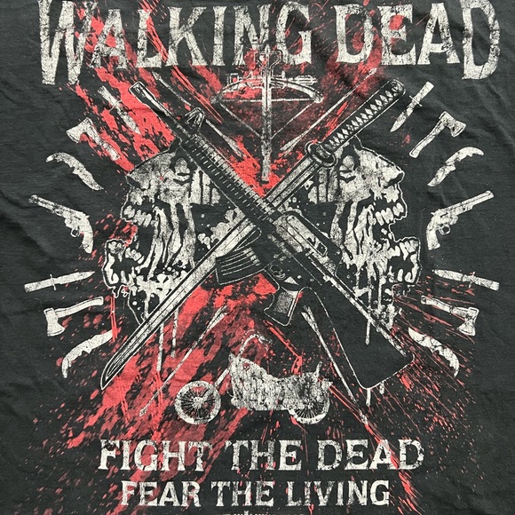 Vintage the walking dead long sleeves - Picture 7 of 8